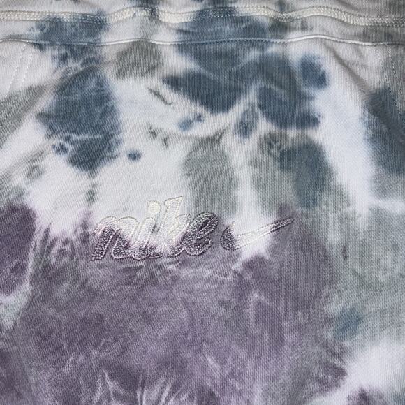 Nike NSW Tie Dye Acid Wash Pullover Hoodie Sweatshirt Women's Size Large - Picture 3 of 11